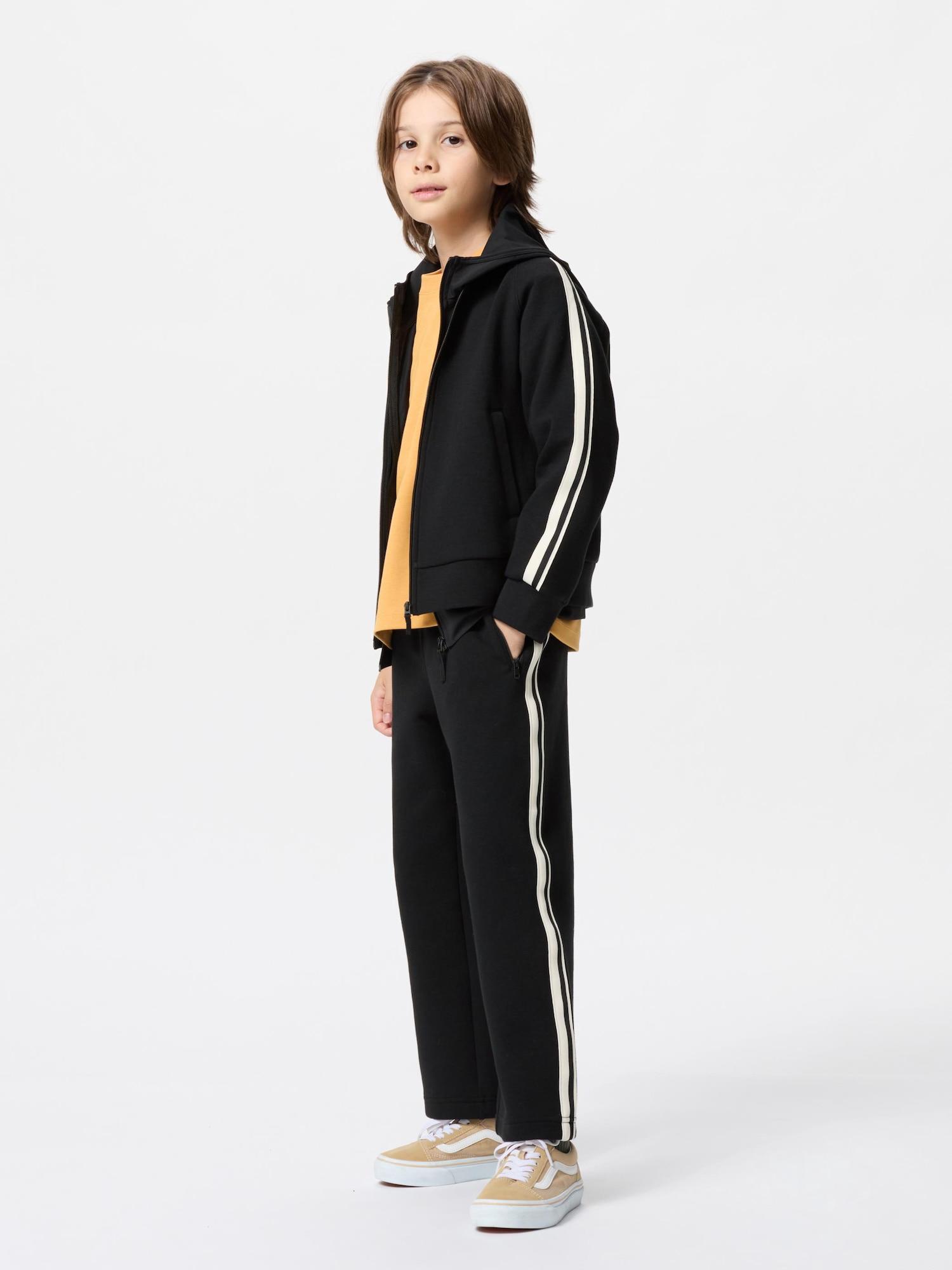 

Uniqlo Линия детских сухих спортивных штанов 09 BLACK/KIDS 130