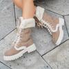 New Style Oversized Mid-calf Cotton Shoes with Thick Sole and Padded Insulation, Thick Cotton Boots