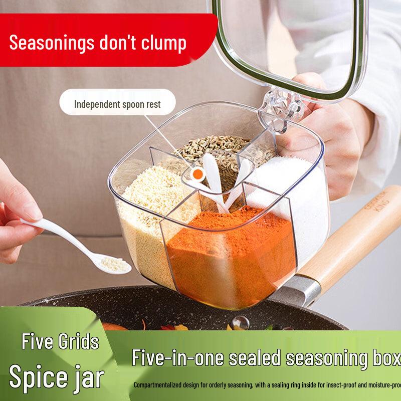 Integrated Multi-functional Seasoning Box