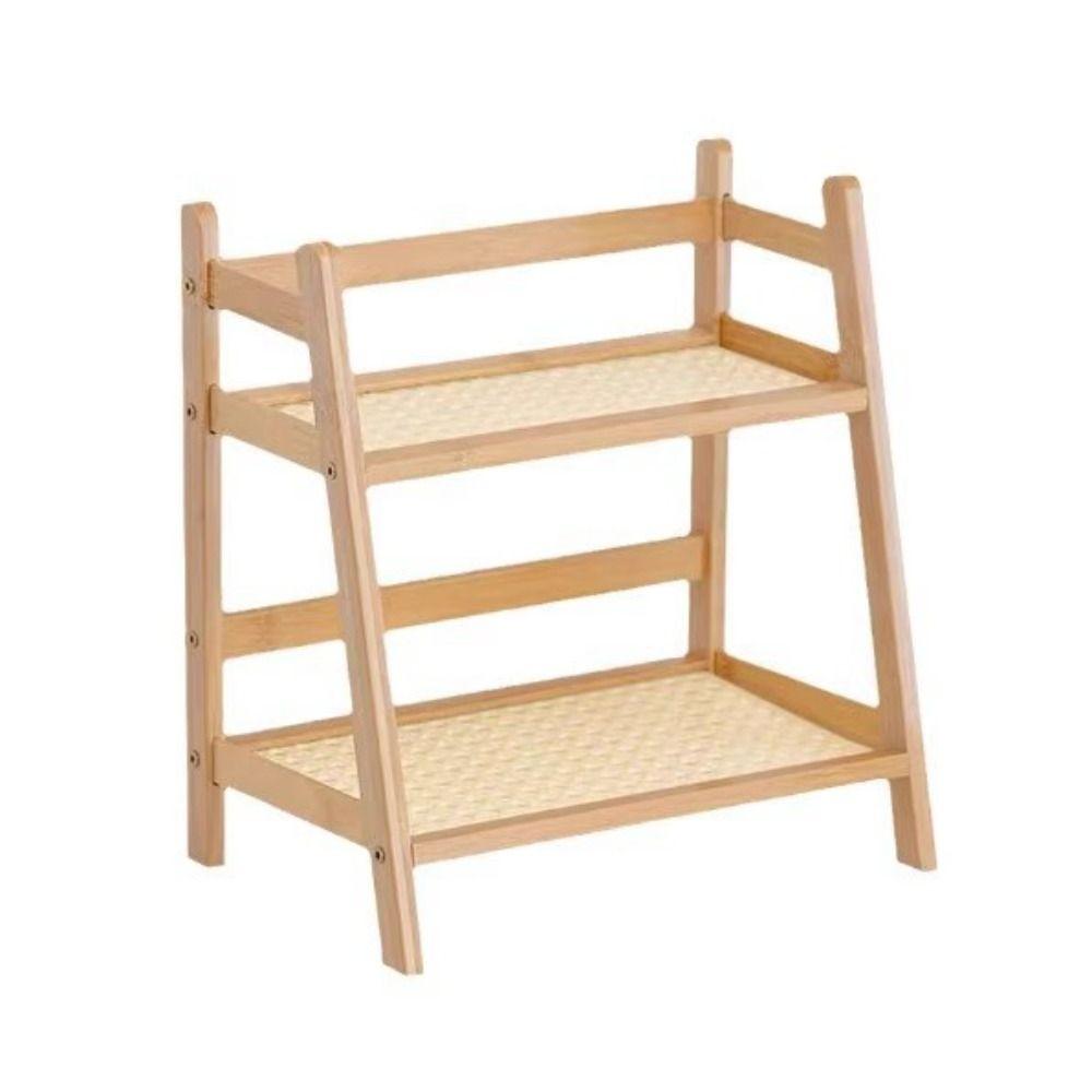 INS Cosmetics Storage Shelf 2-Tier Office Storage Rack Kitchen Cabinet Holders  Dressing Table