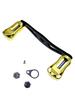 Replacement Baitcasting Reel Double Handle Assembly for and Bluefish Customizable Knob, Lightweight, Universal, Required, Sea, River, Fishing,