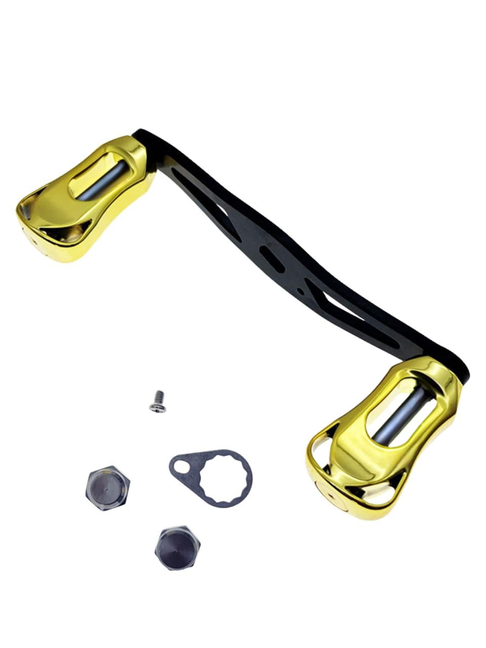 

Сменная двойная рукоятка для кастинговой катушки для и зубатки, настраиваемая ручка, легкая, универсальная, необходимая, морская, речная, для рыбалки,