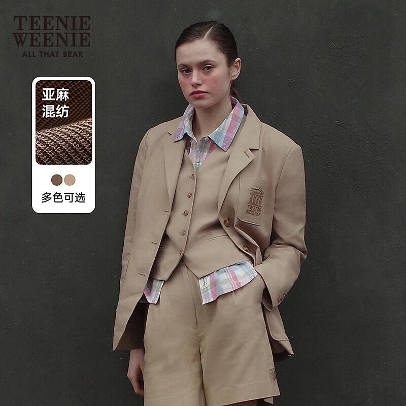 Teenie Weenie Women s College Style Blazer Jacket L