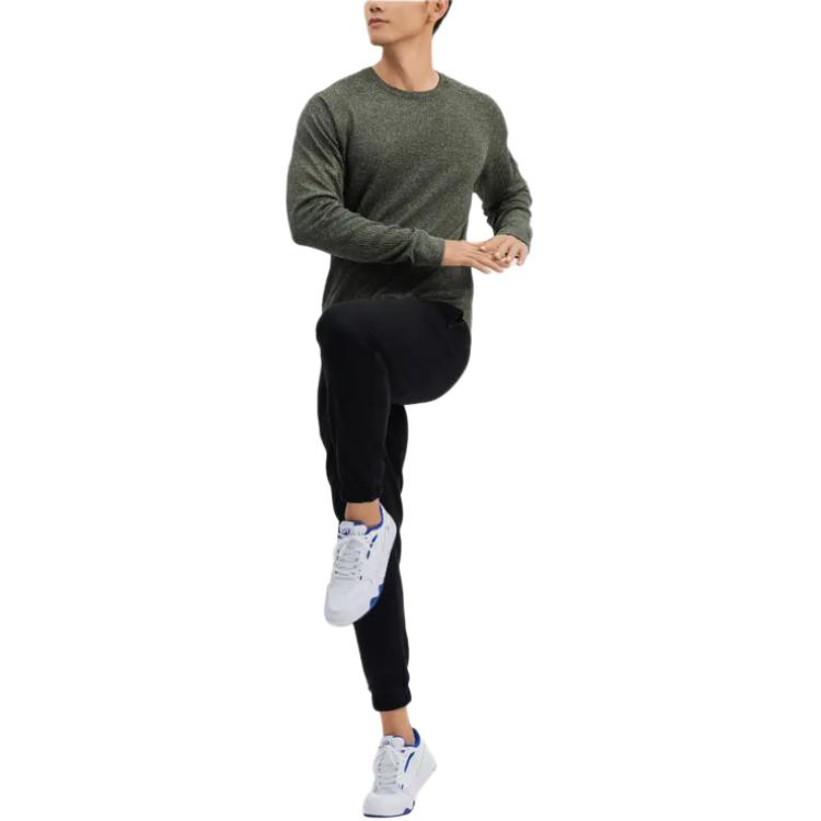DECATHLON Knitted Sweatpants Men's Black 8926012