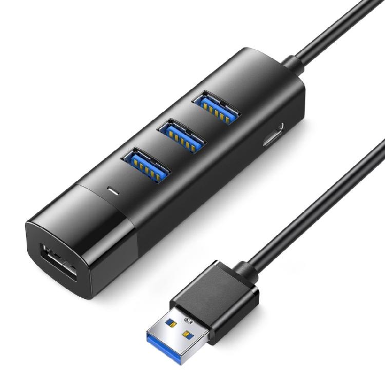 USB Splitter Cable USB C/USB Male to 4 Port USB3.0 Connectors USB Splitter USB Port Extender Adapter for PC Laptop