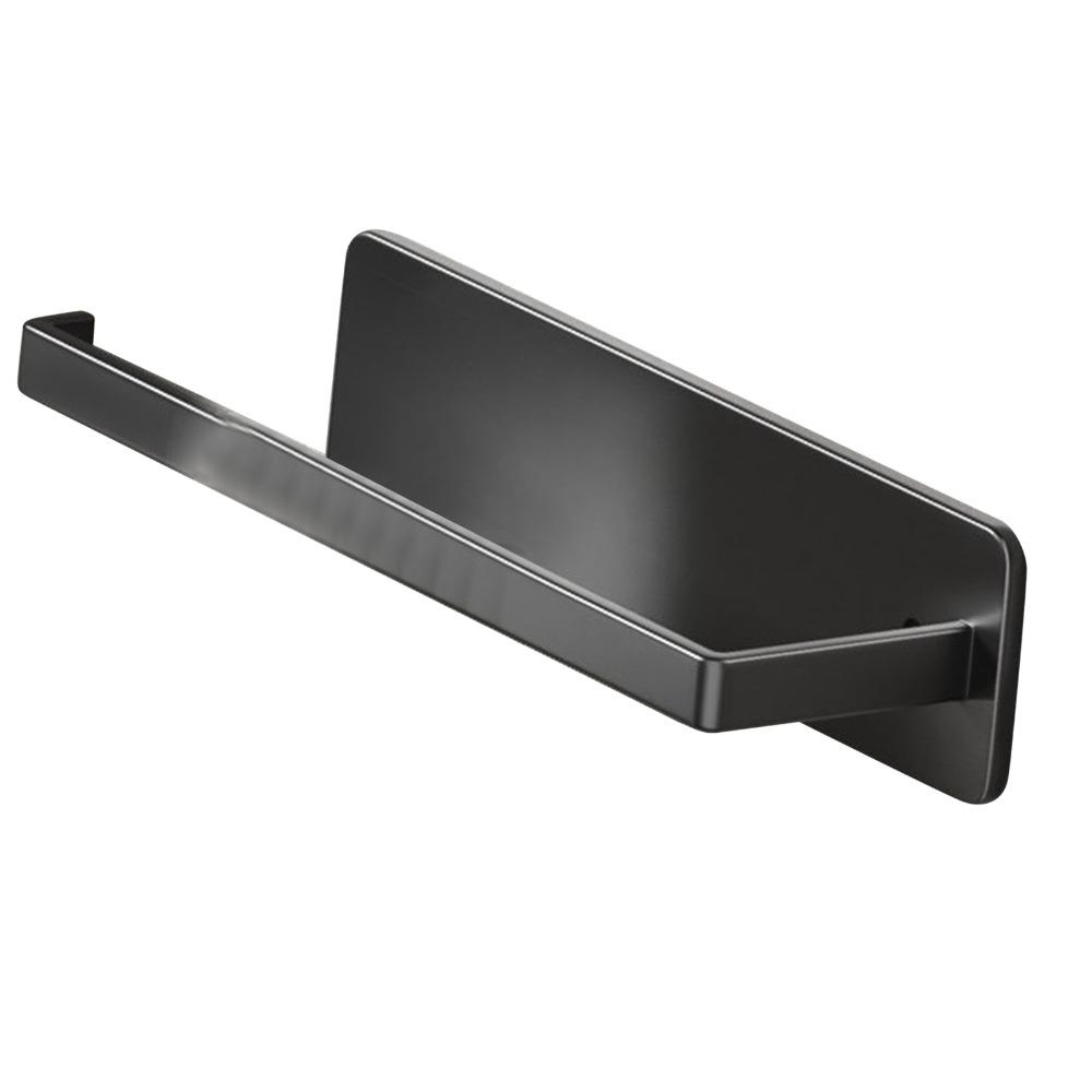 Gray Paper Towel Holder Multifunctional Tissue Roll Holder  Kitchen Bathroom Cabinet Toilet