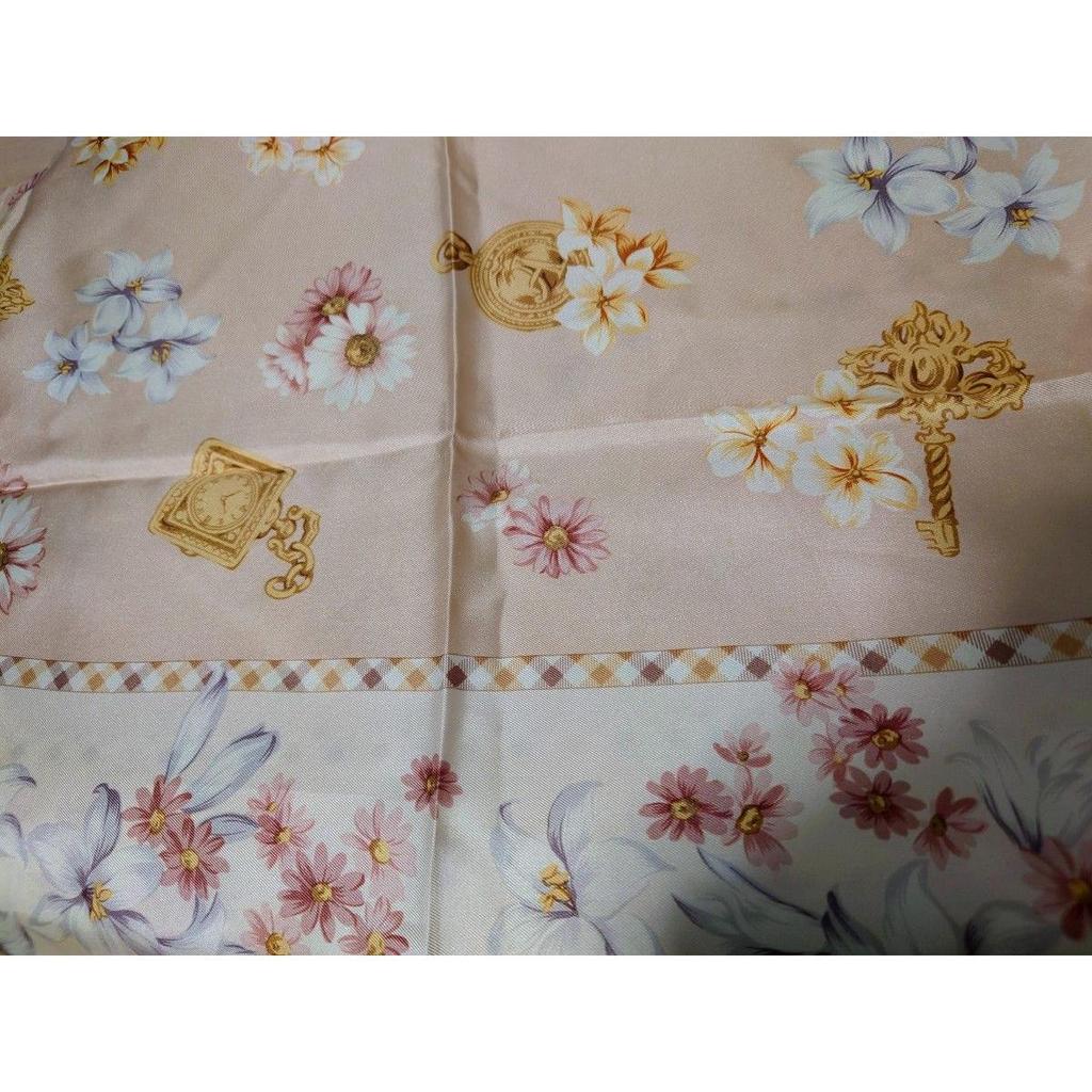Used Aquascutum Silk Scarf