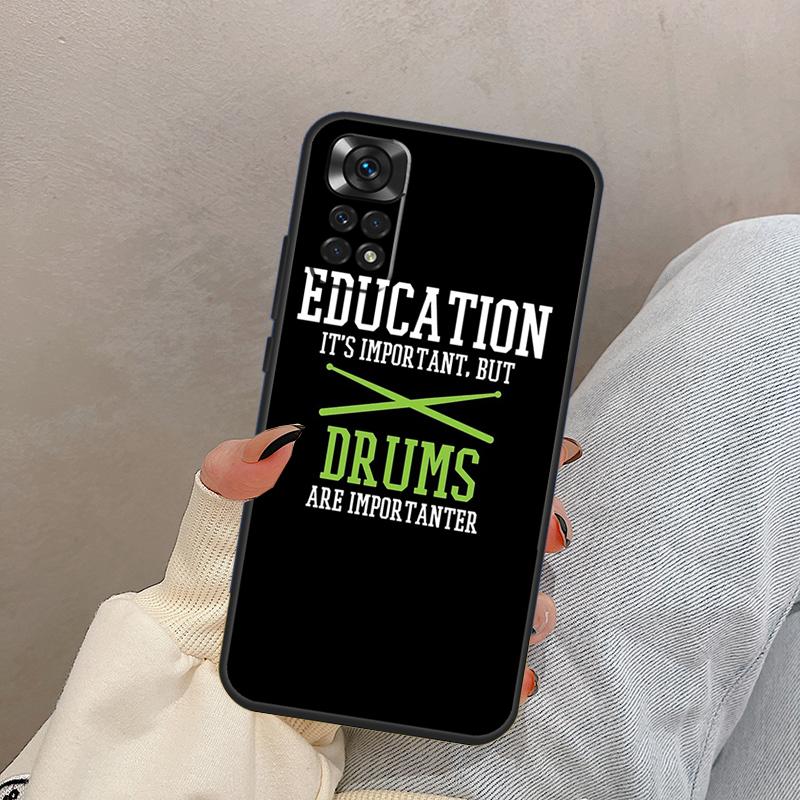 

Drum Drumming Drummer For Xiaomi Redmi Note 13 10 12 11 14 15 Pro Plus Case Cover For Redmi 15 13C 12C 14C 10C 15C Redmi 15C 4G