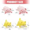 Participatory fleece Dog Toy Featuring Built in Squeaker Promoting Chew Resistant Fun and Teeth Health for Small to Average Breeds Ensuring Safe Play