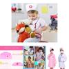 Halloween Kids Doctor Nurse Cosplay Costume Uniform Set Role Play Carnival Party High-quality Polyester One Size Fits All Perfect Gift
