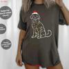 Golden Retriever Christmas Tree Lights X Mas Cute Dog Puppy T Shirt Sweat Tote Bag 128178 Vintage Graphic Vintage