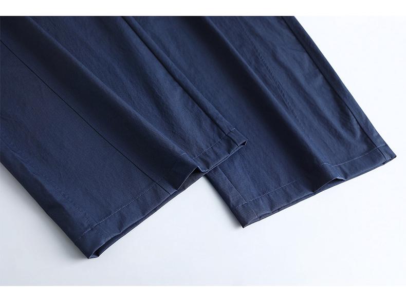 2026 Sommer Damen High Waist Locker Weiter Bein Bodenlang Fließende Hose