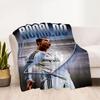 Cr7 Football Legend Blanket Soft Warm Cozy Perfect for Sofa Seaside Office for All Occasions Digital Print Suitable for Gifting Relatives and Friends