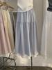 Oumalai Sweet Gentle High Waist A-line Umbrella Skirt for Women