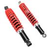 2PCS 350mm Motorcycle Shock Absorber Adjustable Front Rear Suspension Damper for Go Karts ATVs