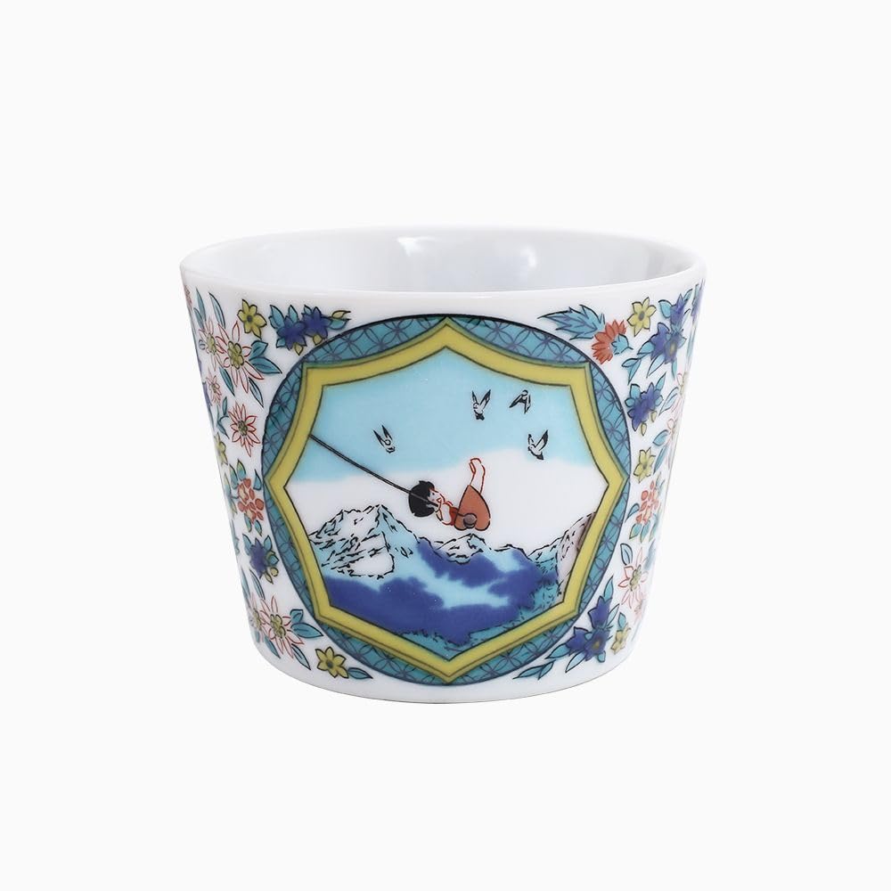 Made In Japan Kutani Ware Alps Girl Tableware Colored Free Gift Tell Me Heidi/Heidi Pottery/Tableware/Japanese Cup/Cup/Cup Anniversary/Birthday