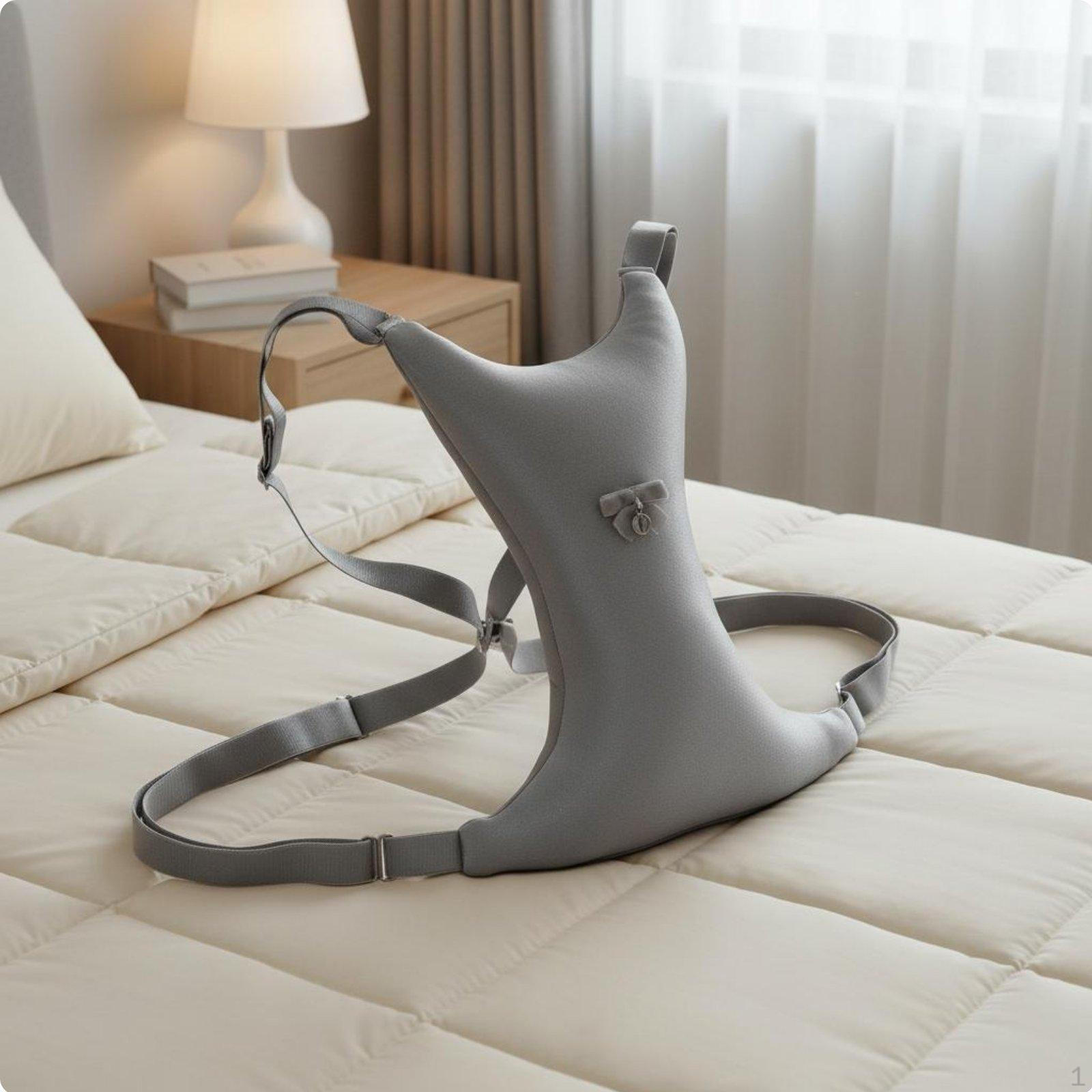 Breast Pillow Anatomically Contoured WrinkleReducing SkinFriendly Sleeping Accessory