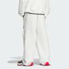Adidas SS25 Sports Lifestyle Series Brand Logo Comfortable Soft Mid-Rise Knitted Sports Pants Men Pants Bright-White JZ8704
