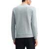 Fila White Round Neck Comfortable Pullover Fashion Simple Sweatshirt Men sweatshirt Cloud-Gray-Green F11M513204F-TQ