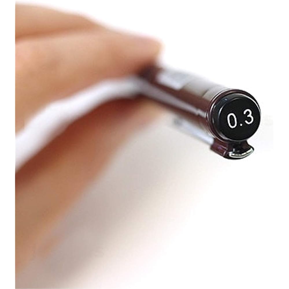 Rotring Tikky Graphic Pigment Liner 0.3mm & 0.5mm Pens - 3 Black Pigment Ink, Fiber Tips, Set of ...