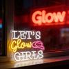 LED Neon Sign Night Light Lip Light Wall Decoration Christmas Wedding