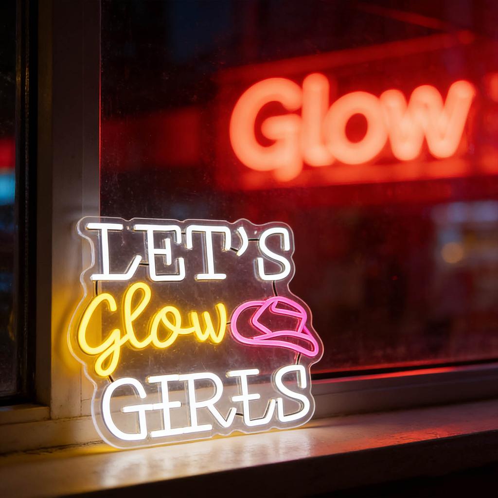 LED Neon Sign Night Light Lip Light Wall Decoration Christmas Wedding