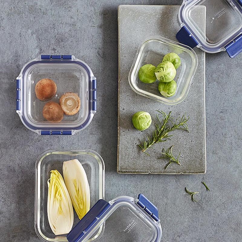 LOCK&LOCK High Borosilicate Glass Food Storage Container