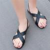 Comfortable Summer Shoes Women Sandals Genuine Leather Flats Flip Flops Sandal Casual Beach Shoes Ladies Large Size 45 Footwear