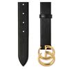 Gucci Gg Marmont Schnallengürtel (Unisex) Ledergürtel 414516 0YA0G 1000