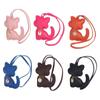 Car Key Holder PU Leather Keyring Animal Kitty Bag Pendant Cute Cat Keychain  Couple