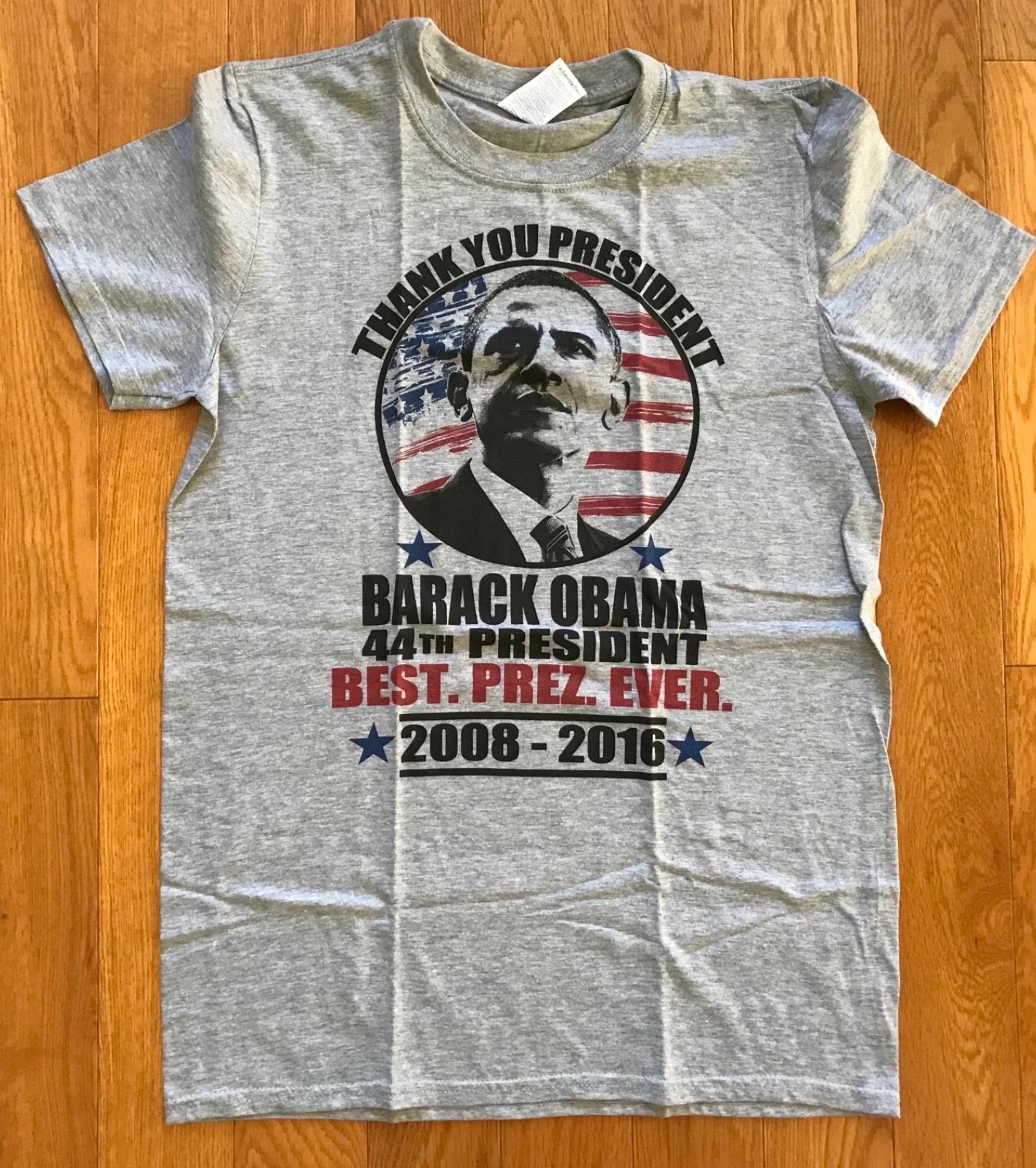 

President Barack Obama t-shirt, size XL men’s shirt, gray, USA, White House XL