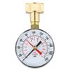 Brass Pressure Tester Hose Thread Gauge Plumbing Maintenance 3 4 Inch Female Connector Accurate Pressure Reading For Faucet