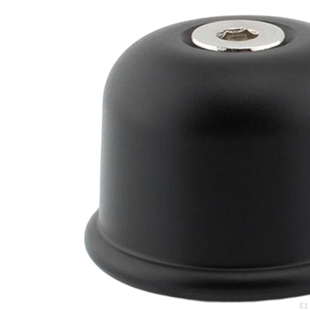 2 Pieces Aluminum Alloy Handle Bar Caps Durable Rustproof Handlebar End Plugs for Street Scrambler