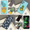 Tropical Pineapple Case For OPPO A52 A72 A5 A9 A31 A53 A15 A16 A17 A54 A74 A94 A76 A96 A54S A57S A53S Cover