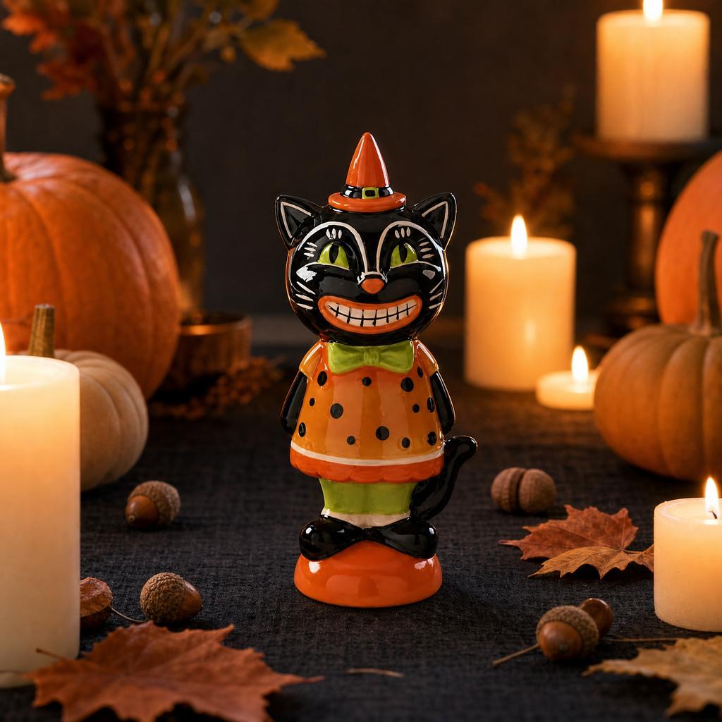 Halloween Desk Ornament for Home Decor Seasonal Theme