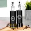 2x Glass Bottle with Dispenser for Olive Oil and Vinegar 300ml