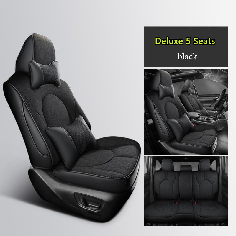 Original Model Design Car Seat Cover For Toyota Highlander 2020 -2026 Second Row 40/60 Split Protector Seat Cushion-5 Seats