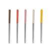 RuHan Cute Milky White 304 Stainless Steel Chopsticks
