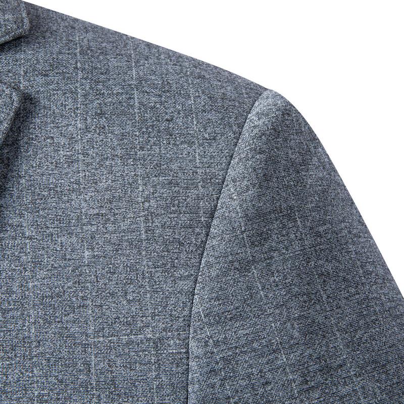 MONTAGUT Men's Plaid Business Casual Suit Jacket