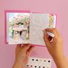 Exquisite folding watercolor painting, adult watercolor coloring book and coloring book set