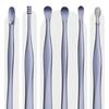 6Pcs/Set Ear Cleaner Ear Wax Pickers Earpick Wax Remover Piercing Kit Earwax Curette Spoon Care Ear Clean Tools