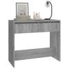Tables Console Table Grey Sonoma 89X41x76.5 Cm Engineered Wood