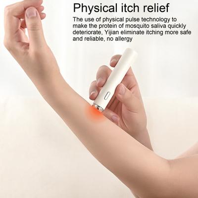 Electronic Bite Itch Relief Device USB Rechargeable Portable Kids Adults Heat Pulse Itching Relieving