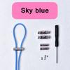 NEW Elastic buckle Shoe laces Metal Lock Button Shoelace No Tie ShoeLaces Kids Adult Quick Lazy Sneakers Boots Laces Shoestrings