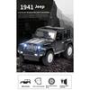 1/32 Scale Jeep Wrangler Rubicon Alloy Car Model Diecast Metal Toy Off Road Vehicles Sound Light Children Toy Trendy Display Ornament