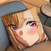 Süßer Marin Kitagawa Wakana Gojo Kissenbezug Geeignet für Sofa Auto Schlafzimmer Büro Kissen Dekorative Kissenhülle