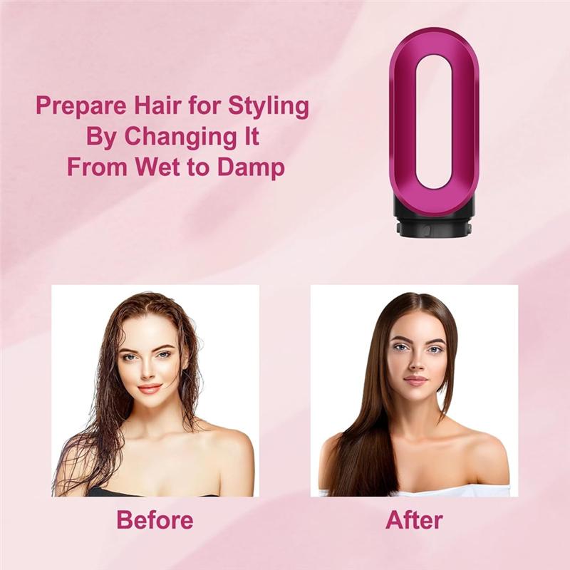 A65T-Pre-Styling Dryer & Airflow Attachment For Dyson Airwrap HS01 HS05 HS08 For Smooth Hair Style And Hair Curling A