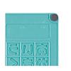 Devika Clay Board with Letter Pale 090204 Relief, Green,