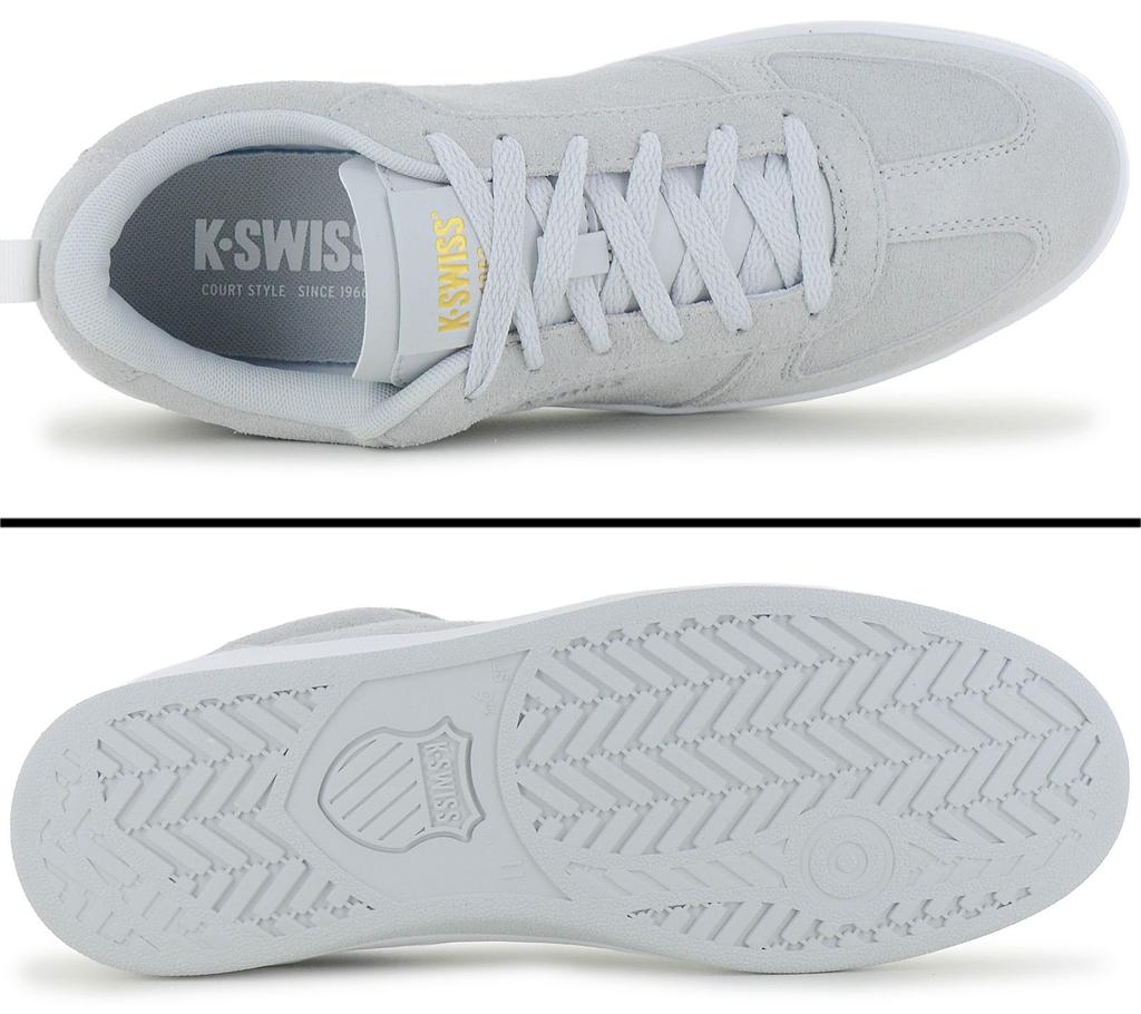K-SWISS Court Varsity SDE - Herren Sneakers Schuhe Grau 04733-021-M ORIGINAL
