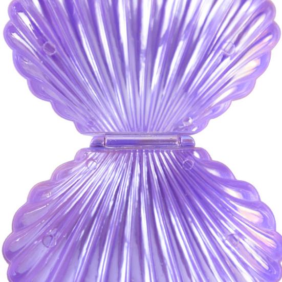 Sea Shell Candy Box Mermaid Shell Treat Container Plastic Chocolate Box Jewelry Holder for Wedding Birthday Shower Decoration